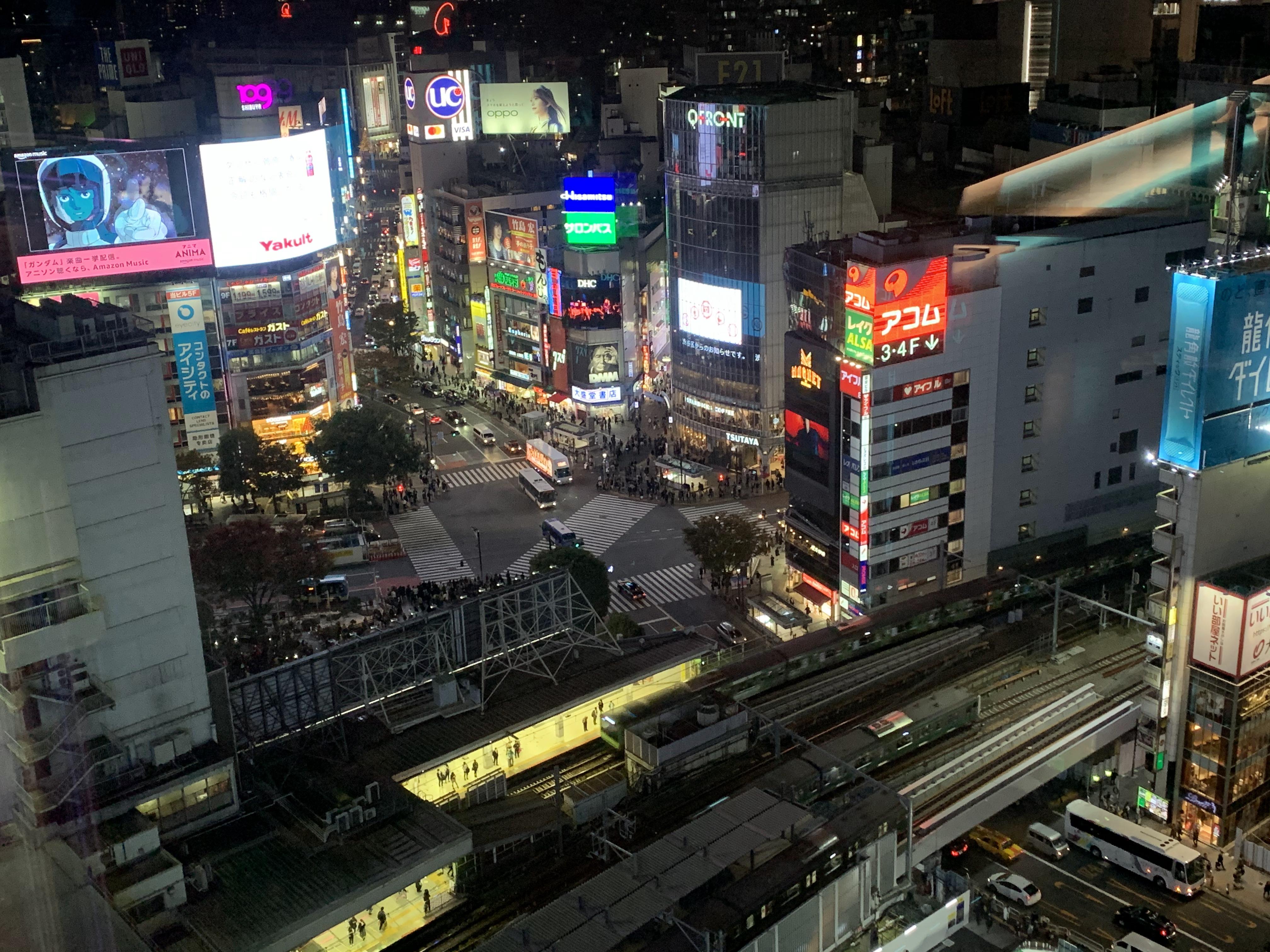 渋谷的十字路口多了全新視角！