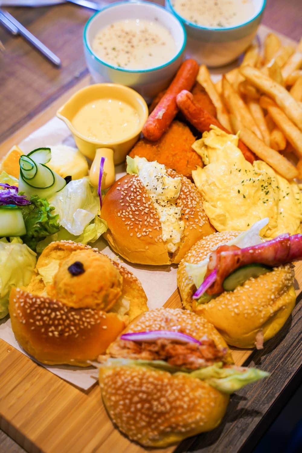 圖｜星座系列-金牛座 小漢堡雙人分享餐