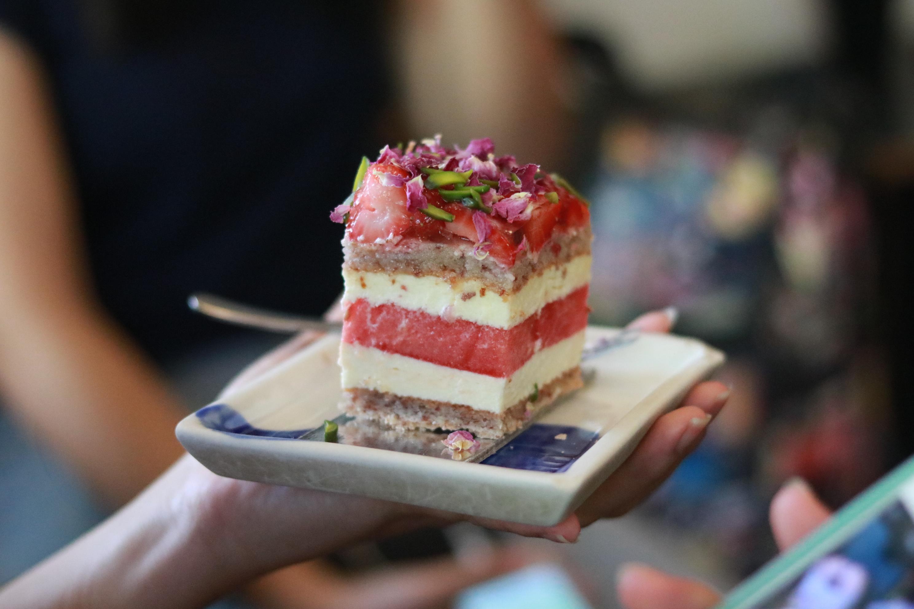 西瓜草莓蛋糕