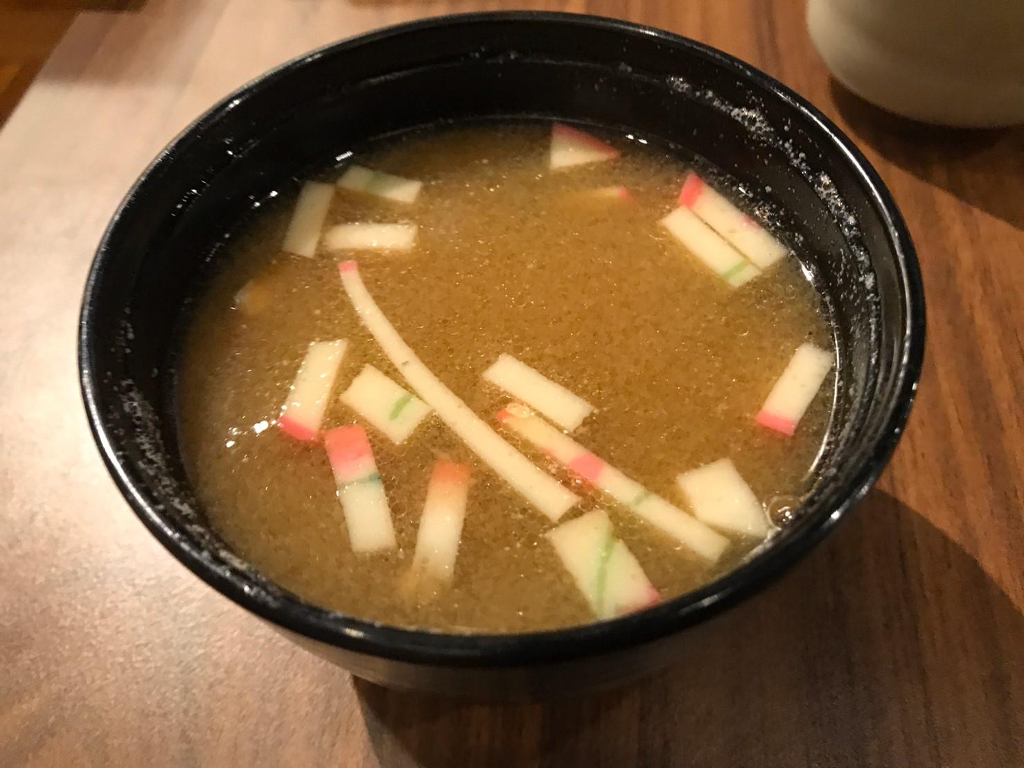 有樂町日式料理-高雄武廟-鮮魚味增湯