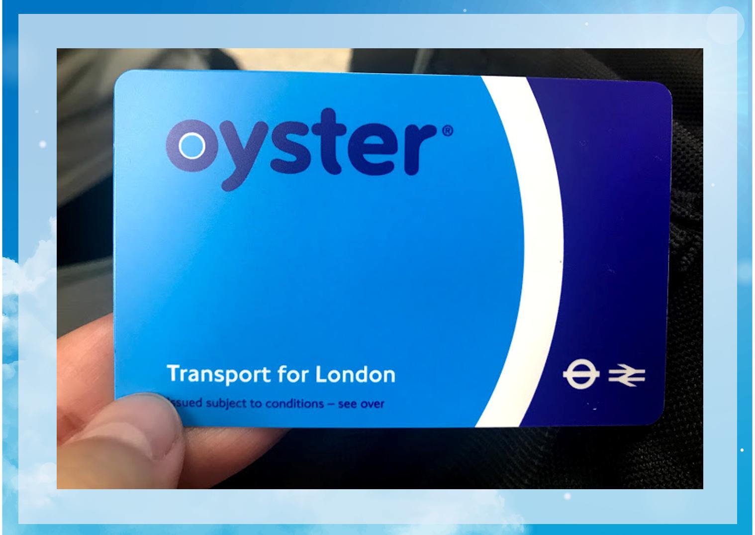 【妮娜趴趴走】夏日給冰棒人的避暑行程－英國第一天從機場到飯店-牡蠣卡 OYSTER CARD