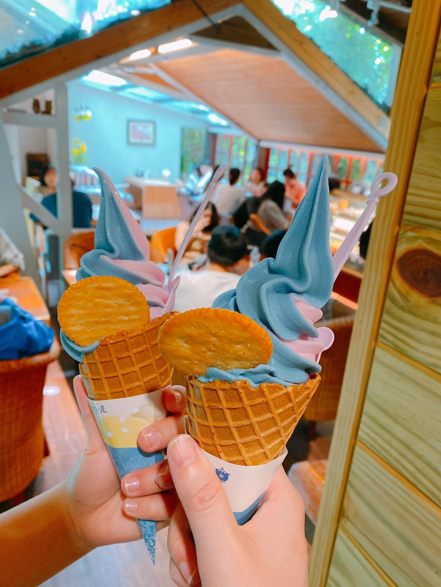 藍染冰淇淋
