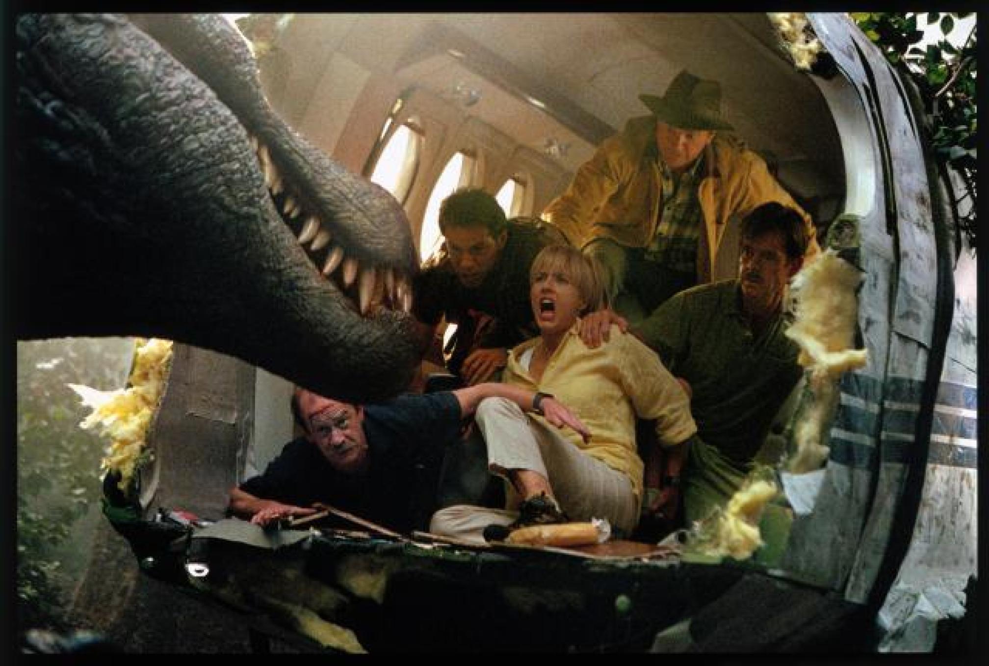 圖片來源： 網路上。《侏儸紀公園3》劇照。