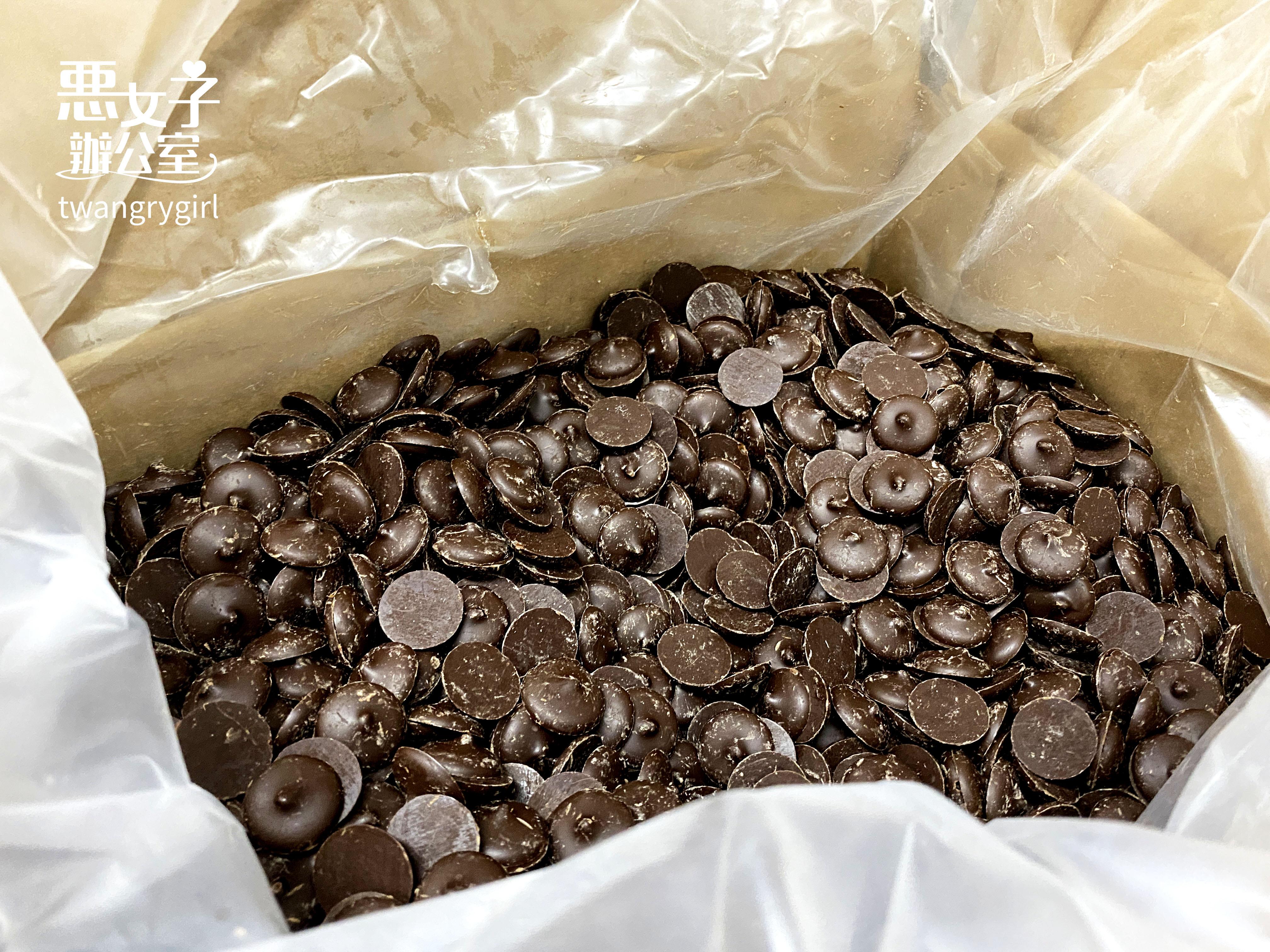 圖 店家使用58%苦甜巧克力